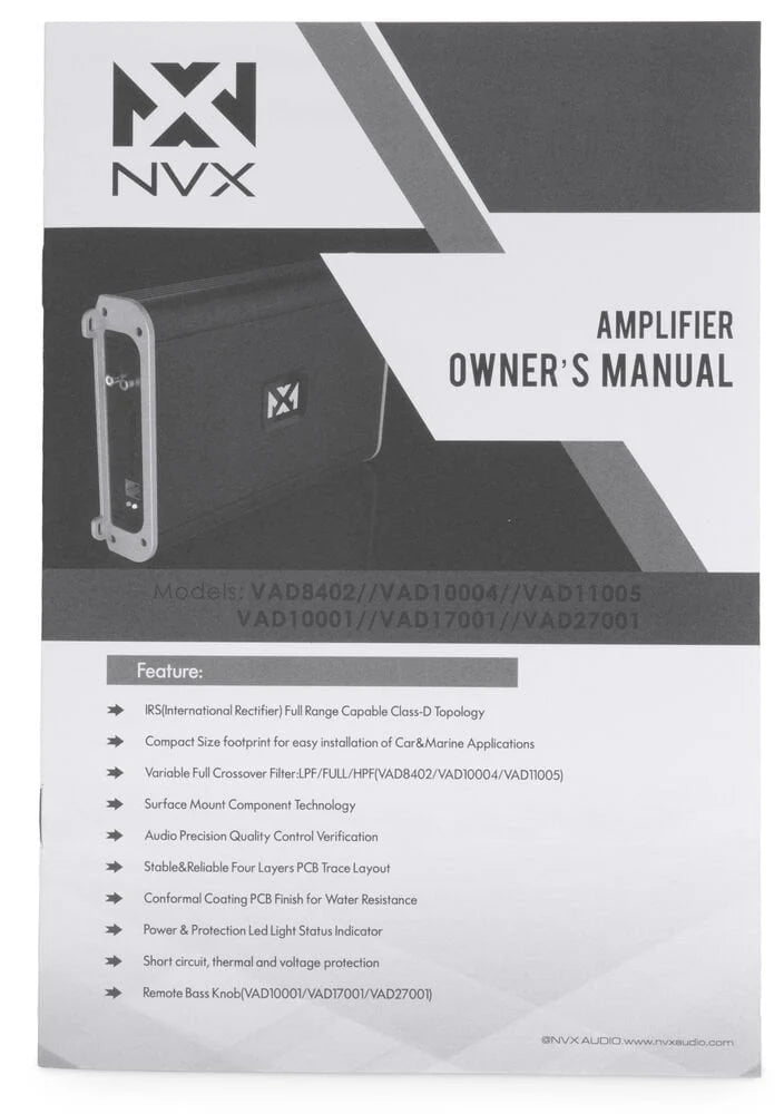 1000w Rms Full Range Class D 4-channel Amplifier U1561