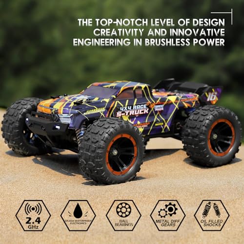 1/16 Scale 4WD Brushless RC Truck N642