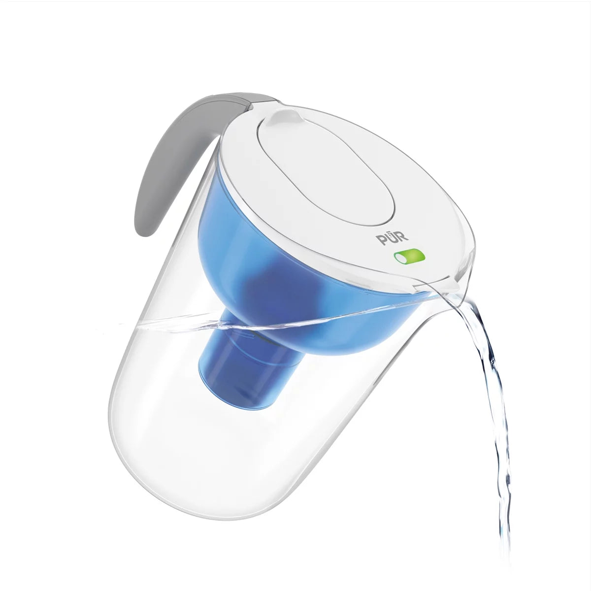 10-Cup Water Pitcher Filtration System White N685276