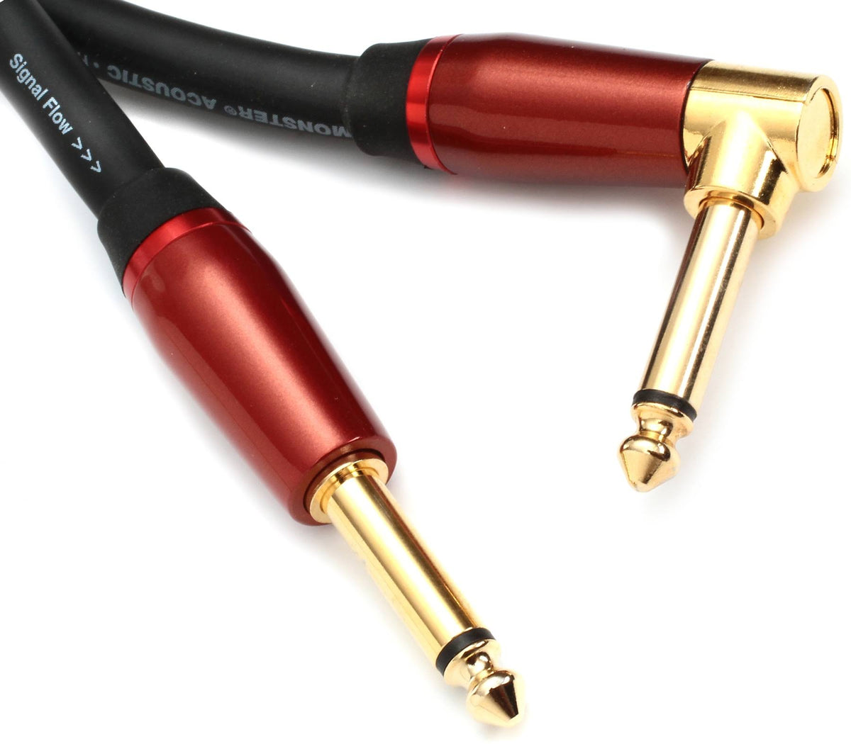 1/4" Angled to Straight Instrument Cable 21 ft. V3972