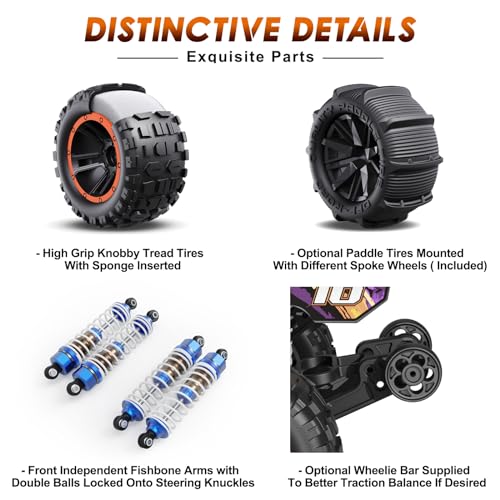 1/16 Scale 4WD Brushless RC Truck N642