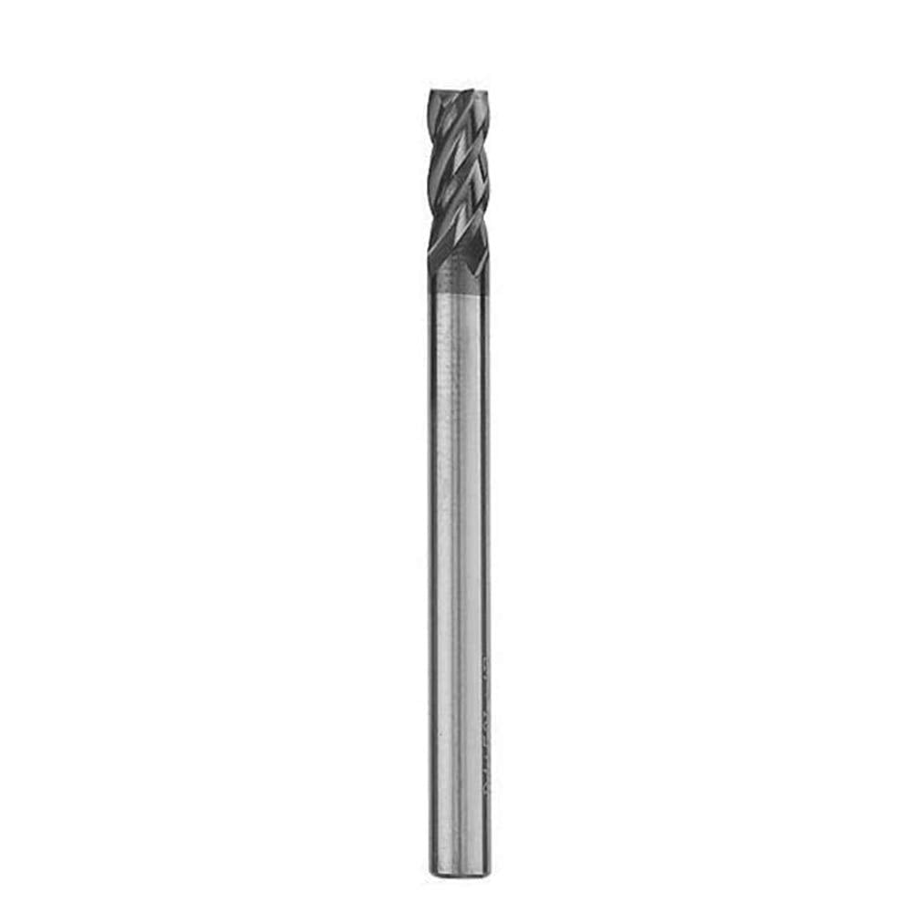 1/8 Carbide Square End Mill, 4 Flute, AlTiN Coating G978334