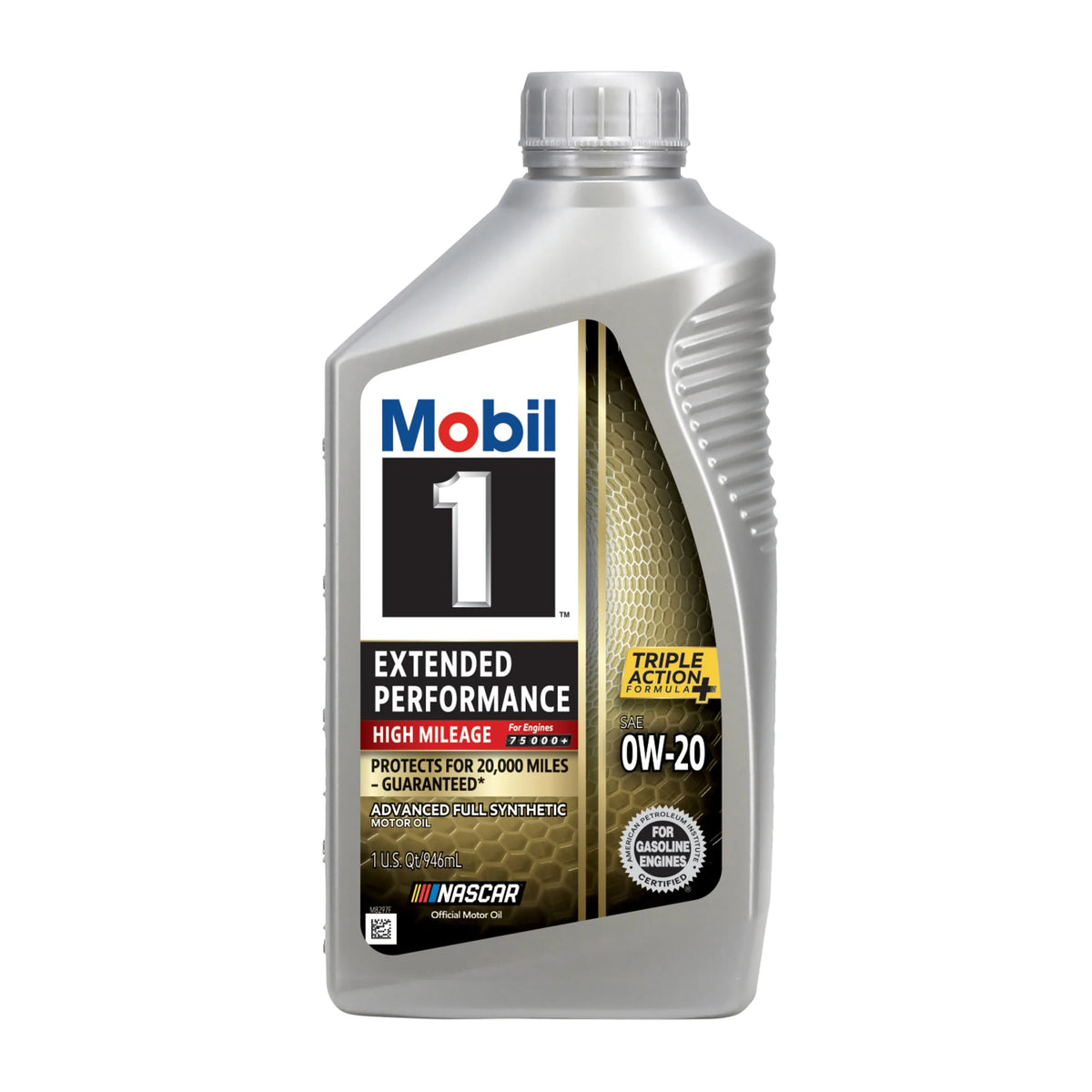 0W-20 Full Synthetic High Mileage Motor Oil 1 Quart B3749
