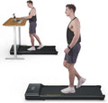 0.6-3.8 mph Under Desk Walking Treadmill with Remote Control LED Display B47775